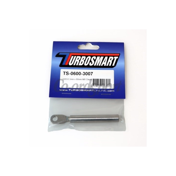 Turbosmart Clevis Suit IWG75 M6 Thread 6.3mm Hole x 80mm image