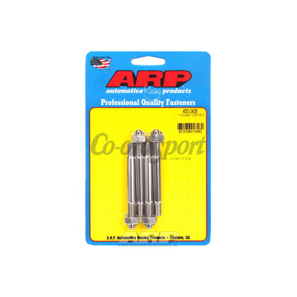 ARP 1.25 Moroso spacer SS carburetor stud kit image