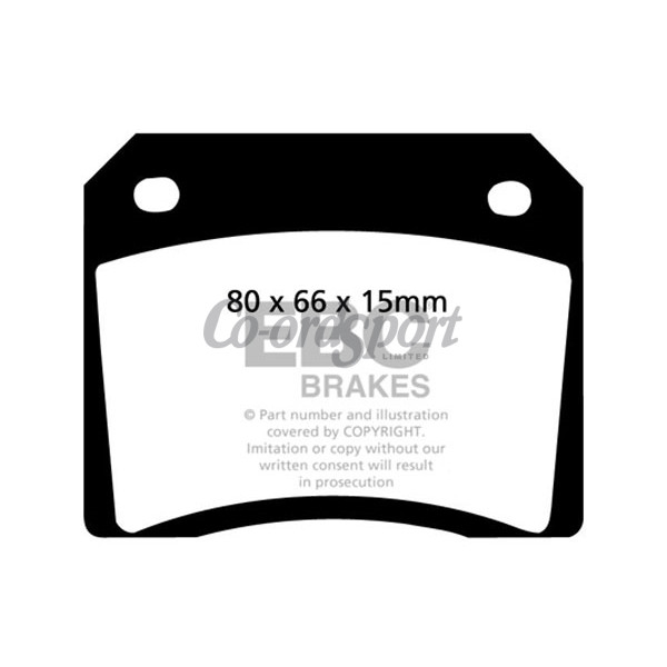 EBC Ultimax OEM Replacement Brake Pads image