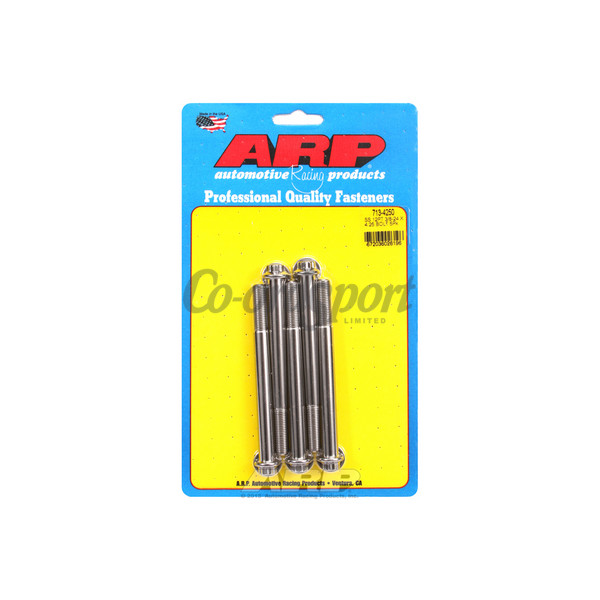 ARP 3/8-24 x 4.250 12pt SS bolts image