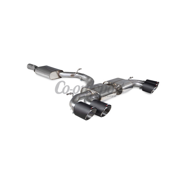 Scorpion Resonated cat/gpf back system for Audi S3 8Y Sportback20 image