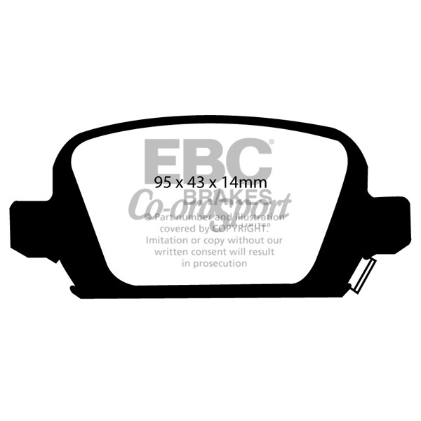 EBC Ultimax OEM Replacement Brake Pads image