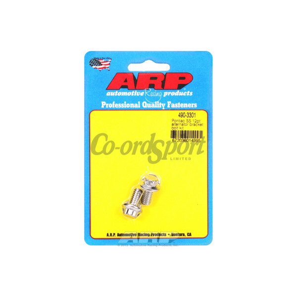 ARP Pontiac SS 12pt alternator bracket bolt kit image