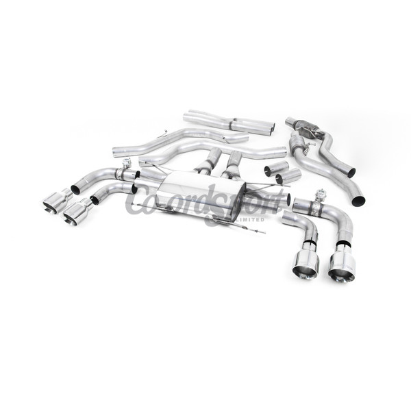 Milltek Cat-back Alfa Romeo Giulia Quadrifoglio 2.9 V6 Bi image