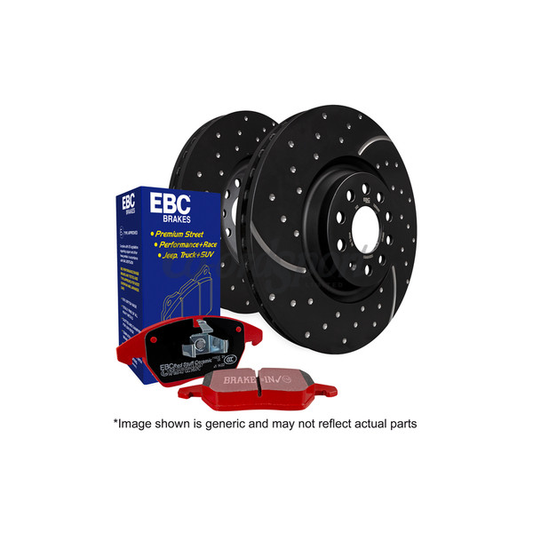 EBC Brake Pad and Disc Kit image