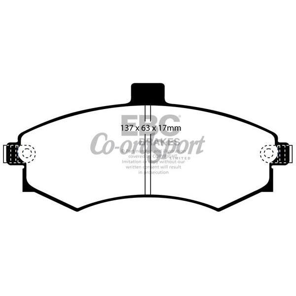 EBC Ultimax OEM Replacement Brake Pads image