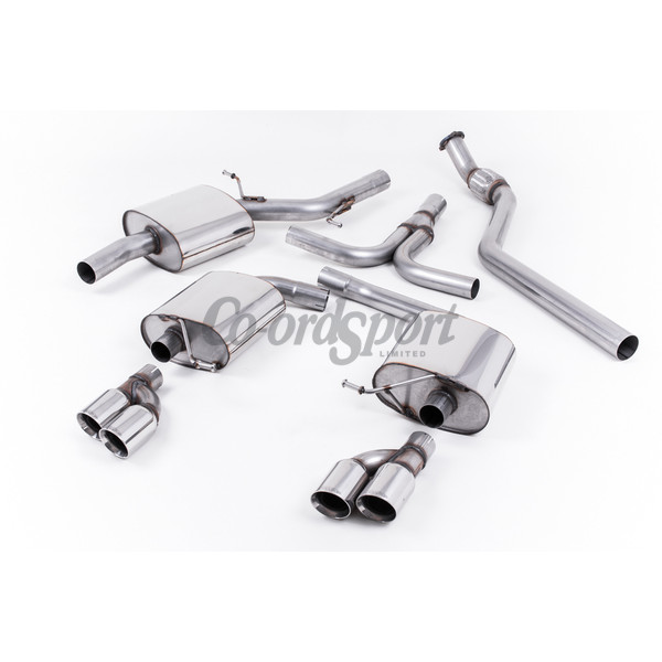 Milltek Cat-back Audi A5 Sportback 2.0 TFSI 2WD and quatt image