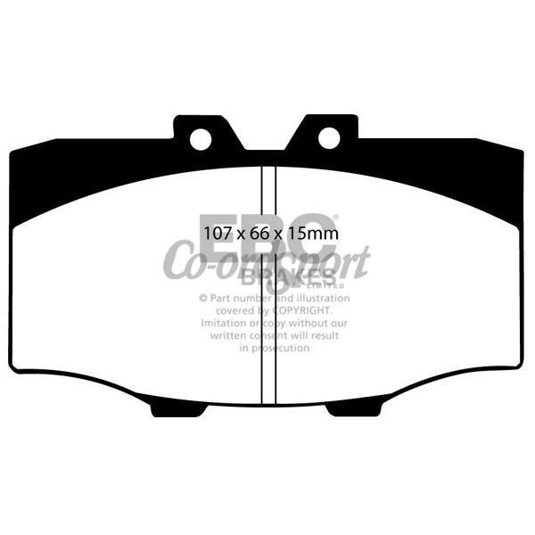 EBC Ultimax OEM Replacement Brake Pads image