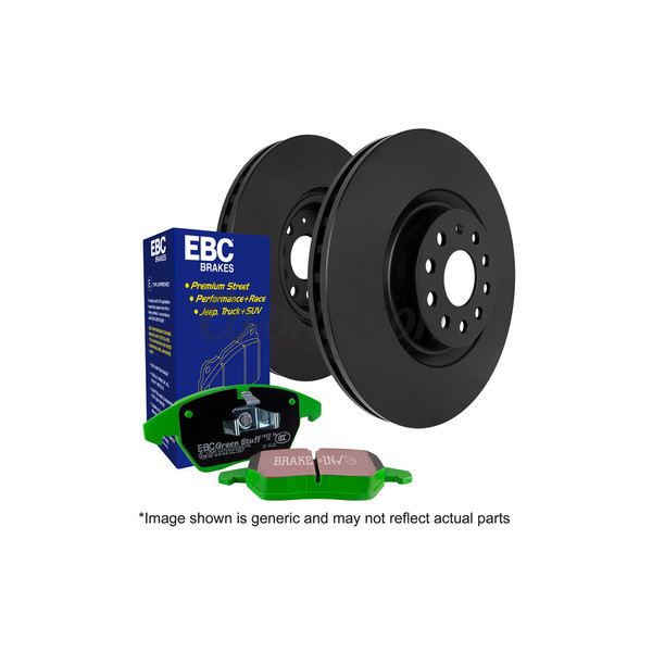 EBC AUDI A1 Brake Pad and Disc Kit image