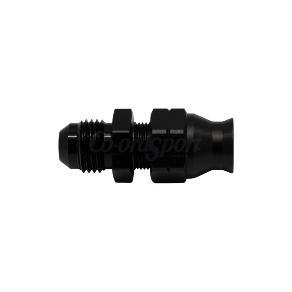 DW 6AN Male Flare to 5 16 Inch Hardline Compression Adapter Incl image