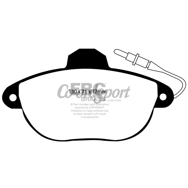 EBC Ultimax OEM Replacement Brake Pads image