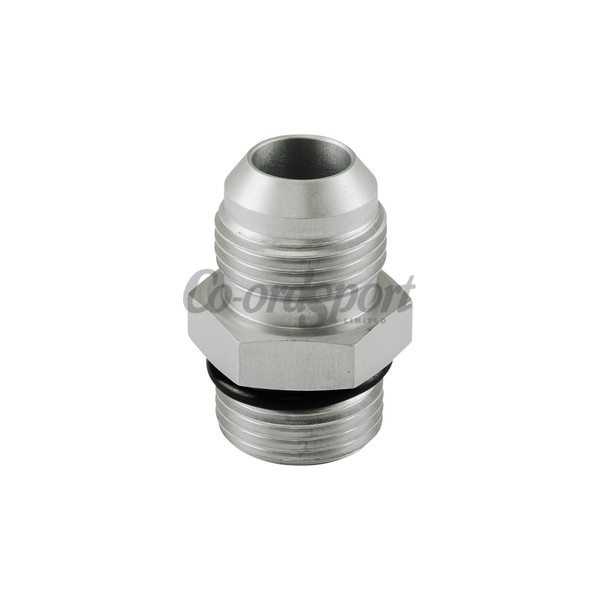 Turbosmart Fitting -10 AN Flare to -10 AN ORB Male Straight - Sil image