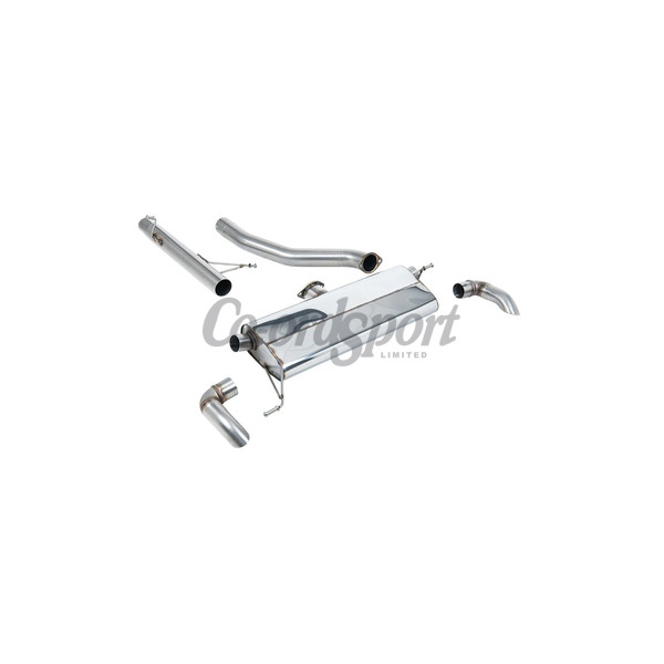Milltek Exhaust - 80mm   3.15inch Resonated System with Downturn image