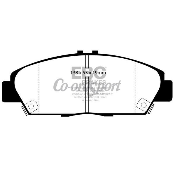 EBC Ultimax OEM Replacement Brake Pads image