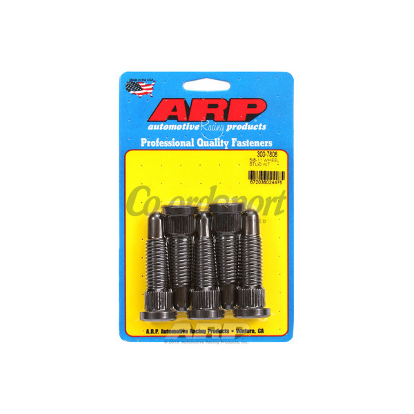 ARP 5/8-11 X 2.65 short knurl wheel stud kit image