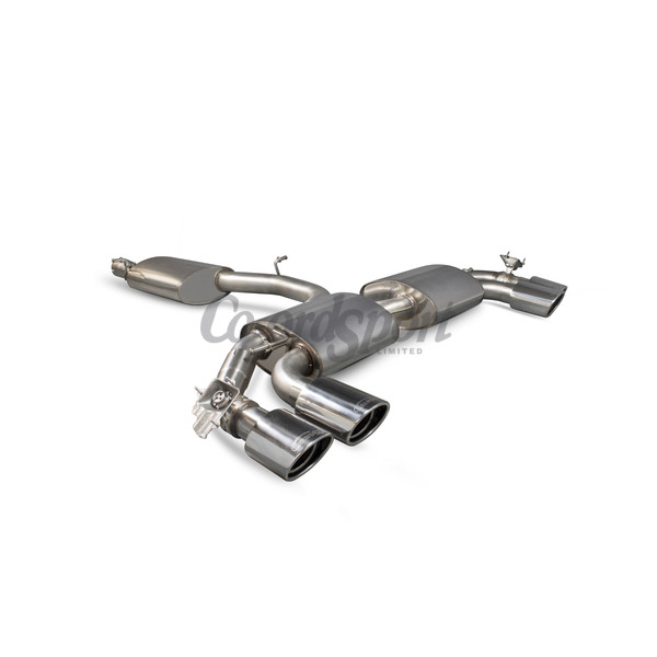 Scorpion Reasonated cat-back (with valves)  for Audi TT S Mk3 Non image