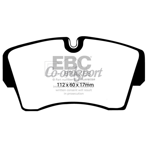 EBC Ultimax OEM Replacement Brake Pads image