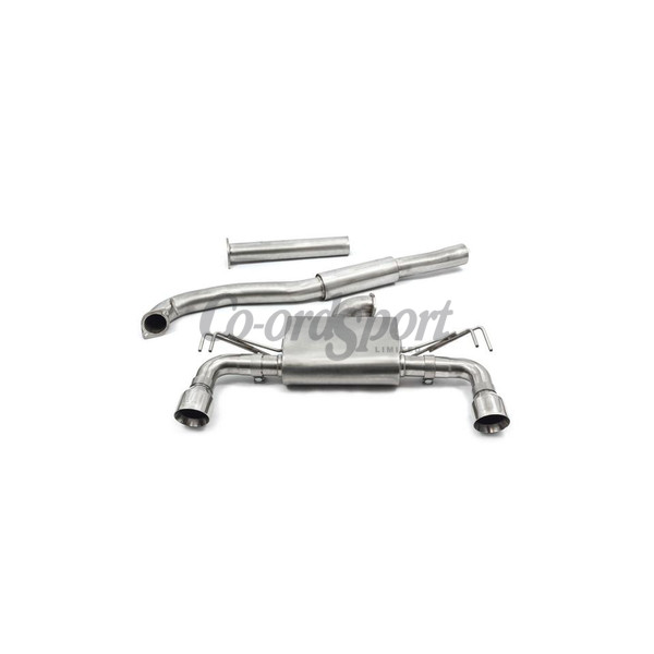 COBRA Mitsubishi Evolution X (10) (08 - 13) Cat Back (Non-Res) image
