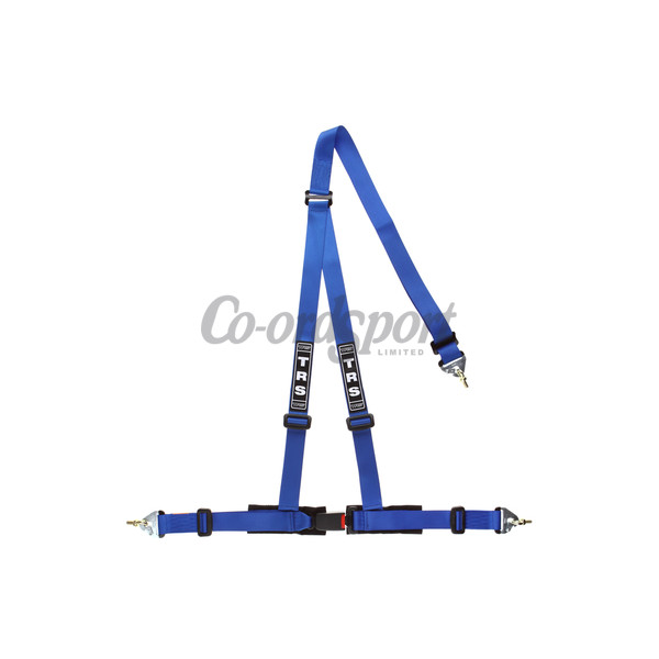 TRS Clubman (snap hook) Harness - 3 point Blue image