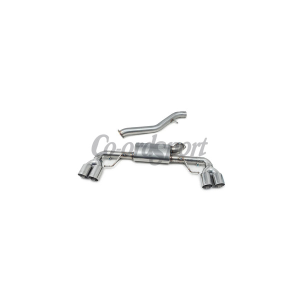 COBRA BMW 330i M-Sport (G20) (19-) Quad Exit Rear Section (Quad o image