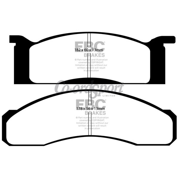 EBC Ultimax OEM Replacement Brake Pads image