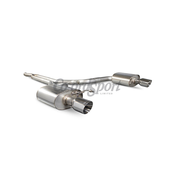 Scorpion Non-resonated cat-back system for Ford Mustang 2.3T Non image