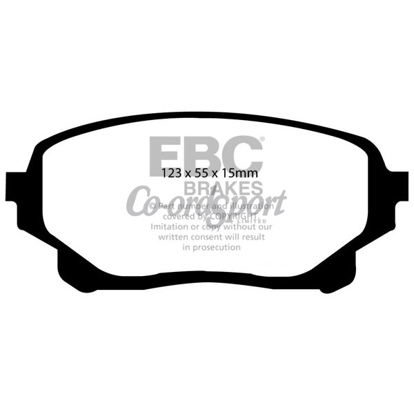 EBC Ultimax OEM Replacement Brake Pads image