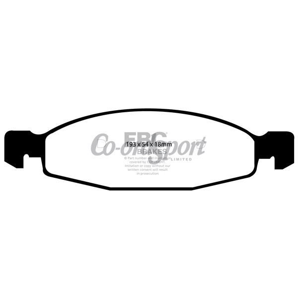 EBC Ultimax OEM Replacement Brake Pads image