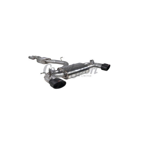 Scorpion Resonated cat-back system with valves Audi RS3 8V Pre-Fa image