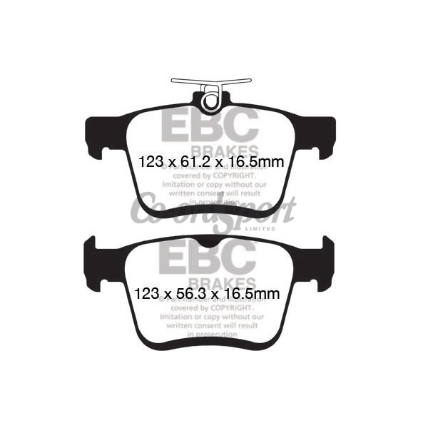 EBC Ultimax OEM Replacement Brake Pads image