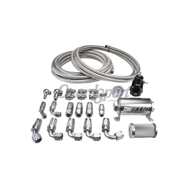 DW X2 Pump Module CPE Plumbing Kit for 92-00 Honda Civic 94-01 A image