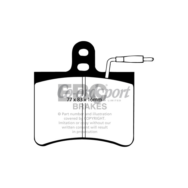 EBC Ultimax OEM Replacement Brake Pads image