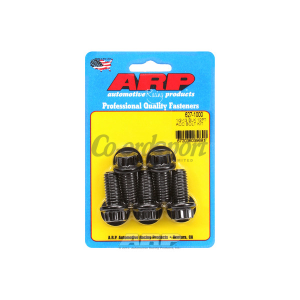 ARP 1/2-13 x 1.000 12pt black oxide bolts image