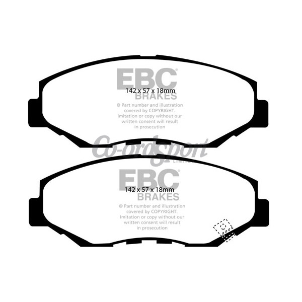 EBC Ultimax OEM Replacement Brake Pads image