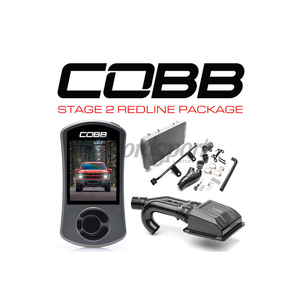 COBB Stage 2 Redline Carbon Fiber Intake Power Package Silver FMI image