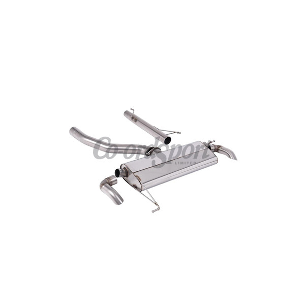 Milltek Exhaust - 80mm   3.15inch Non-Resonated Louder System wit image