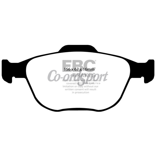 EBC Ultimax OEM Replacement Brake Pads image