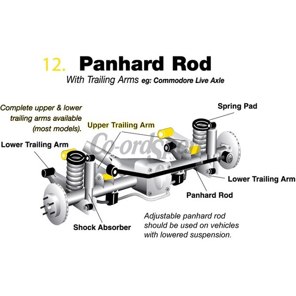 Whiteline Bush Kit - Trailing Arm UpperLower image