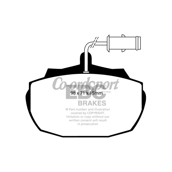 EBC Ultimax OEM Replacement Brake Pads image