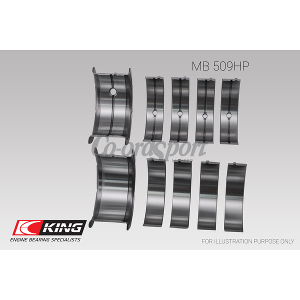 King Main Bearing Shell CHEVROLET 400 V8 image