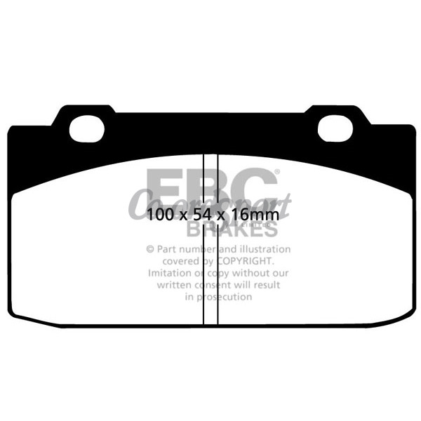 EBC Ultimax OEM Replacement Brake Pads image