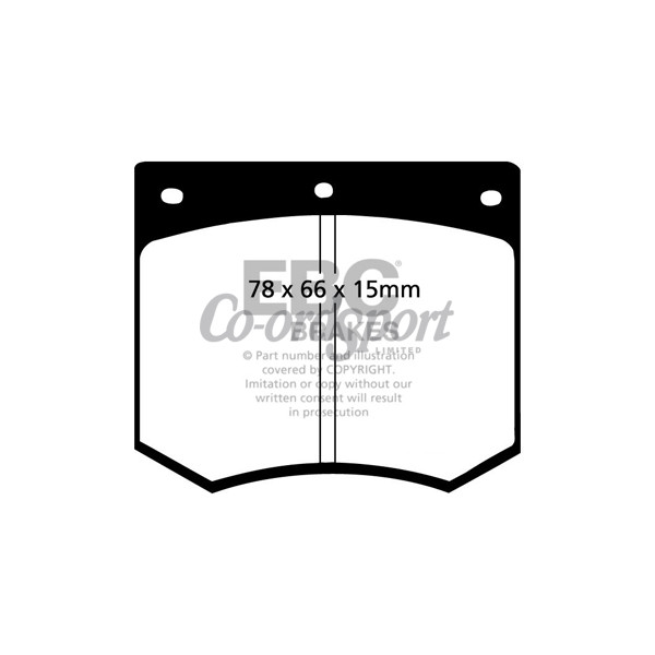 EBC Ultimax OEM Replacement Brake Pads image