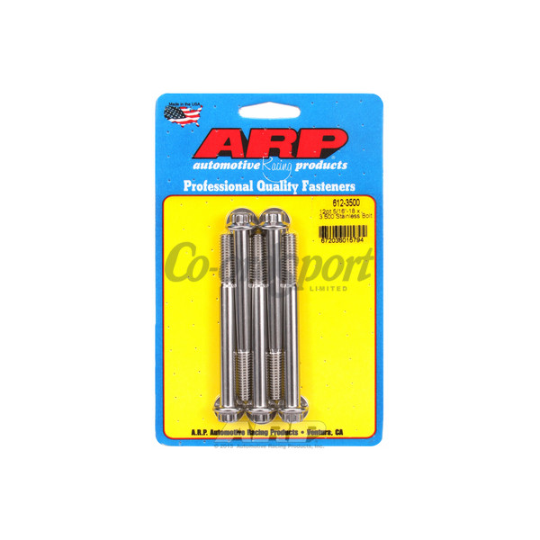 ARP 5/16-18 x 3.500 12pt SS bolts image