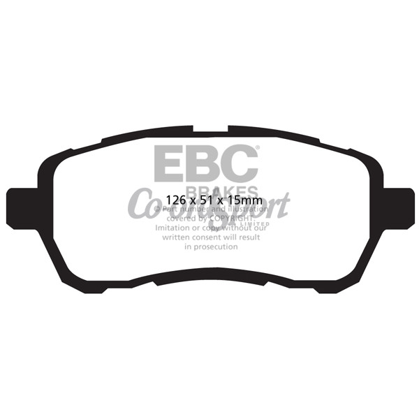 EBC Ultimax OEM Replacement Brake Pads image