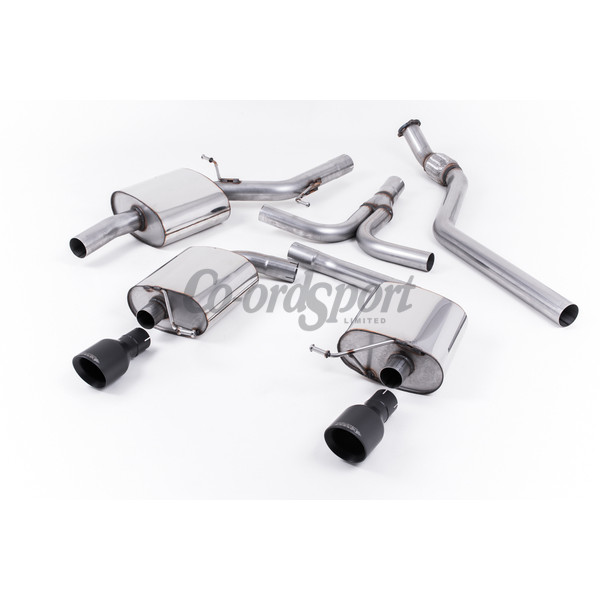 Milltek Cat-back Audi A5 Coupe S line 2.0 TFSI 2WD and q image