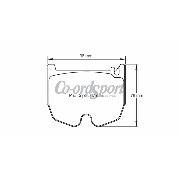Pagid racing brake pads -RSL29 image