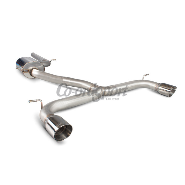 Scorpion Non-resonated cat-back system  for Volkswagen Golf MK7 G image