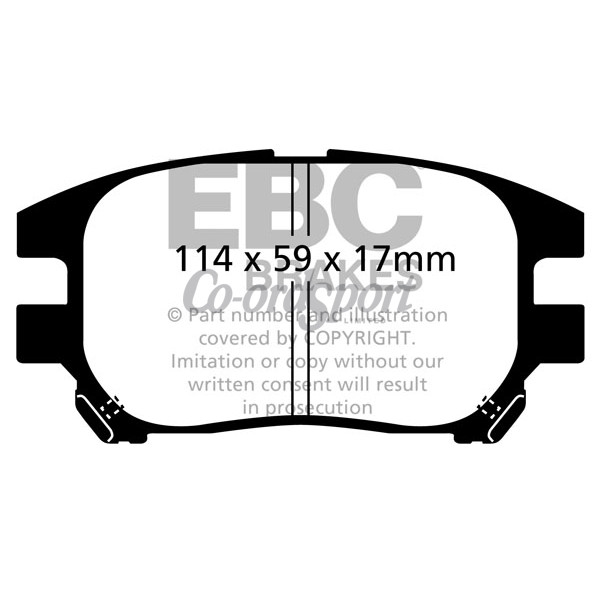 EBC Ultimax OEM Replacement Brake Pads image