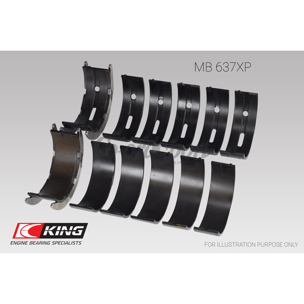 King Main Bearing Shell BMW S85B50A image