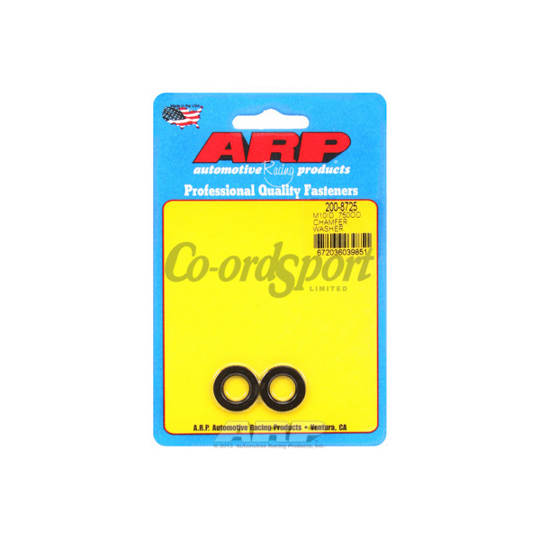 ARP M10 ID .750 OD chamfer black washers image